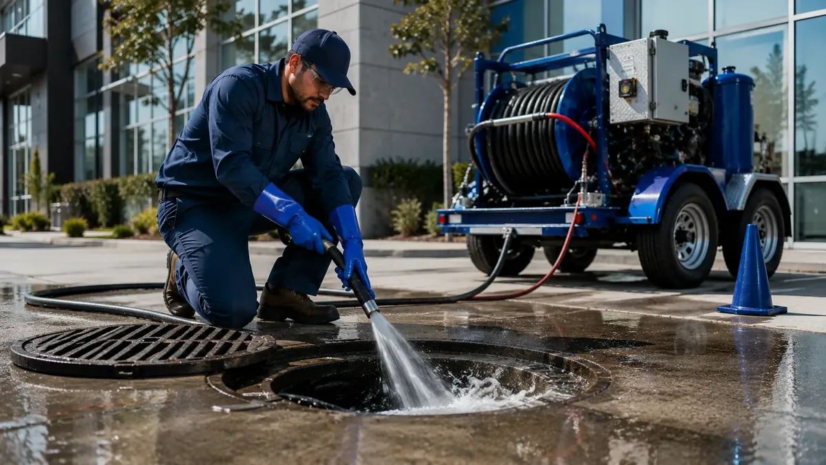 Commercial Hydro Jet Drain Cleaning in Thousand Palms
