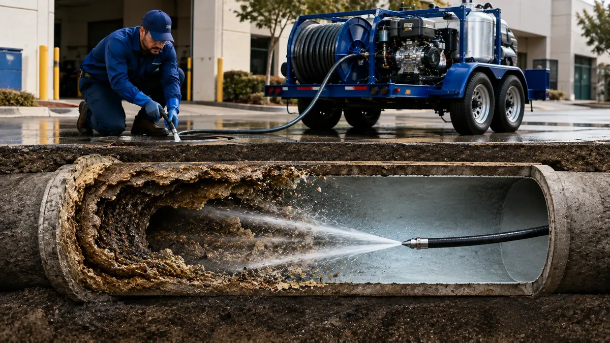 Sewer Pipe Descaling in Thousand Palms